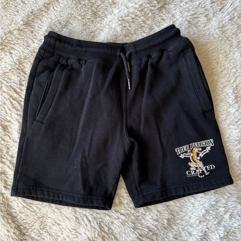 True Religion Boy’s Black Shorts